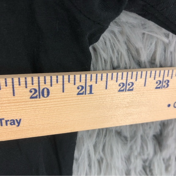 Harley Davidson Tshirt Womens XL Spellout Wing Live Free Ride Free Black Shirt - Picture 9 of 9